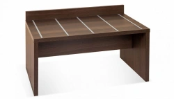 Wooden suitcase rack