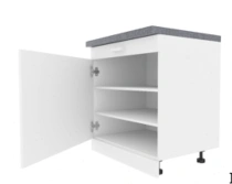 Floor standing kitchen cabinet with drawer 800, marking "MS FURNITURE"