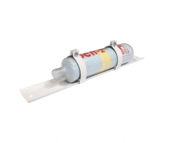 Autonomous powder fire extinguishing device OSP-2 "mini" UHL2.1 TU 4854-002-08578309-93 (with holder for metro)