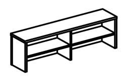 Shelf table 6015 Series "Rhythm"