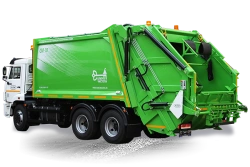 Garbage truck SM18 on the basis of chassis KAMAZ 65115-A5, 65115-5N, 65115-50