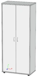 Suit storage cupboard