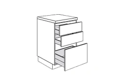Kitchen cabinet model TB 06