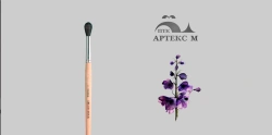 Art brushes for painting and design works made of natural hair and synthetic fibres with OOO marking