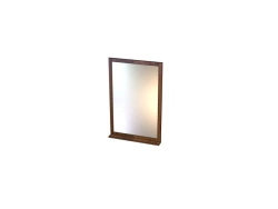Shelf with mirror
