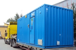 Power station, automated "Peter Bell" of container type PB-360-18D-10 on the basis of diesel unit YaMZ AD360S-T400-50.