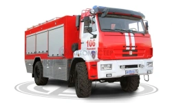 Fire tank truck ?? 2, 3-40 (43502), ?? 2, 5-40 (43502), ?? 2, 7-40 (43502) modification 5782N5 on the chassis KAMAZ 43502-D5
