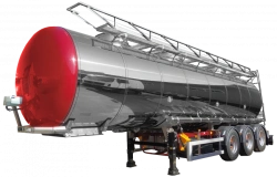 Semi-trailer-tank trailer on the undercarriage of the load-bearing structure YADISH-VM-PPC 912851