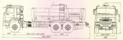 Tank truck UST 5453N2 and modifications: 5453N2-01, 5453N2-02, 5453N2-03, 5453N2-04