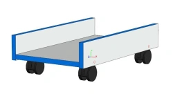 Mobile stand for system unit