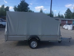 Flatbed single axle trailer, model 301991-01