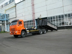 Special multilift with hook loader equipment PH T20 type 62E155 basic chassis KAMAZ 6520-53