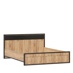 Techno LD.678140.000 Bed 1600 (Golden Oak/Black )
