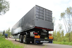 Flatbed semi-trailer double-axle SP-272