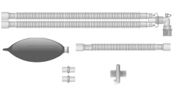 Respiratory devices for joint use with anaesthetic and resuscitation equipment, version: a