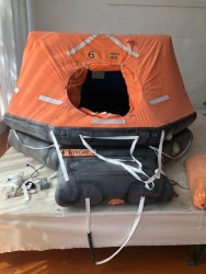 Salvage inflatable life raft of dropable type for marine vessels PSN-6MK