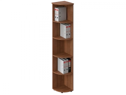 Corner shelf unit high