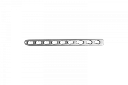 Small straight plate with angular stability (for screws 3,5 mm)