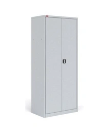 Metal cupboard with two hinged doors. Dimensions - W800*H400*B1810.