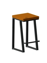 Work stool RS 01.00.47 half-bar Terrax collapsible