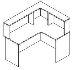 Desk-barrier-working PM-13