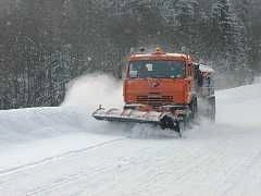 Integrated road machine KDM-316-10