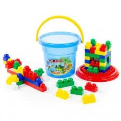 Junior Constructor (57 elements) (in a Maxi bucket with lid), Article No. 1853