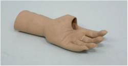Cosmetic prosthesis of the hand, including partial and partial dislocation of the hand