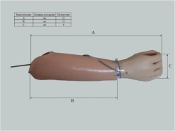 Active (traction) forearm prosthesis