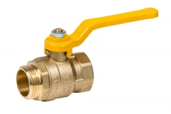 Gas ball valve Dist, series "Expert" DN25 1" BP-HP, 223P