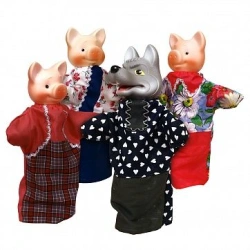 Puppet theatre "Three Little Pigs"