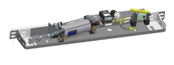 Vehicle door pneumatic actuator 40N1R63/116T1B048