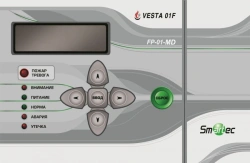 FP-01-MD Central unit in metal case with LCD display and keypad