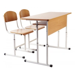 Two-seater set (desk + 2 chairs)