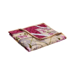 Quilted mattress covers with natural fibre fillings (cotton wool, wool), with synthetic and mixed fillings.