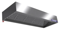 Wall-mounted air intake and exhaust air intake umbrella