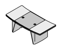 Executive desk. Furniture set "New.Tone"