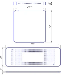 Container for storage and sterilisation