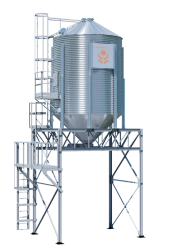 Metal silo with cone bottom (expeditionary) SKEA72-2-3,2-7