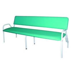 Banquette with backrest medical three-seater BS-3