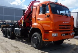 Tractor-tractor truck with CMU (GM)(LLC "Maikop Machine-Building Plant" MM-110S), model 336938 on chassis KAMAZ-65115.