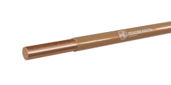 Aluminium rectangular wire, enamelled with varnish on the basis of modified polyester or polyetherimide, with thickness of insul