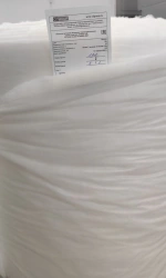 Nonwoven bulk thermally cross-linked fabrics of the brand "Slitex STREET". Item No.: Slitex STREET with surface density from 60g