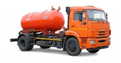 Vacuum truck KO-505A, type 53229-E2-01, modification KO-505A, base chassis: KAMAZ-53215-15, environmental class 2