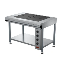 Electric four-burner cooker without a griddle cabinet PE-0,48SP