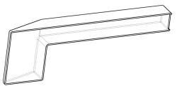 S.15M-21.70.505-001 Right arch trim