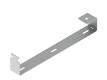 Holder of fire protection partition for reinforced brackets SMOD 000 HFP, with overall dimensions from 41x67x140 mm to 41x67x940
