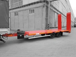 Polytrans 84289-0000020. In the version: platform with decking, with load platform, with ladders, with spring suspension. Withou
