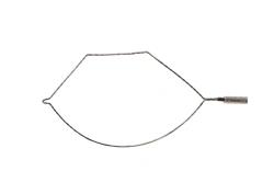 POLYPECTOMY LOOP COMBINED 30 MM FOR FLEXIBLE ENDOSCOPES, Ø 2.8 MM, LENGTH 2400 MM (WITHOUT HANDLE)