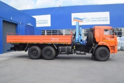 Crane-manipulator truck (flatbed), Flatbed truck with CMU (version with CMU: ANT 1.8-2, ANT 2.5-2, ANT 4.4-1, ANT 5-2)